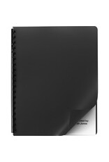 BIND COVER BACKS   BLACK*25/PK