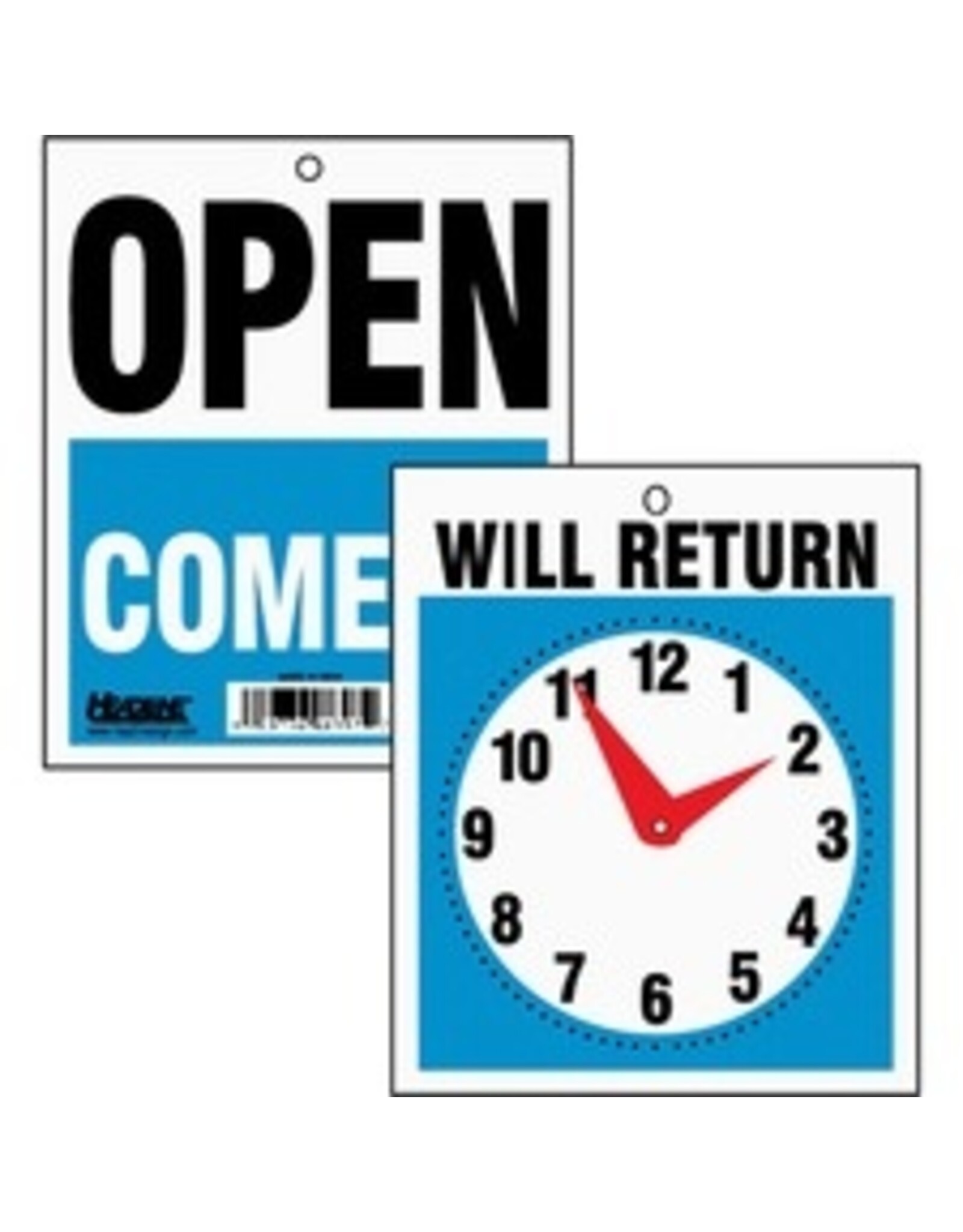 SIGN,7.5x9'',*WILL RETURN CLOCK