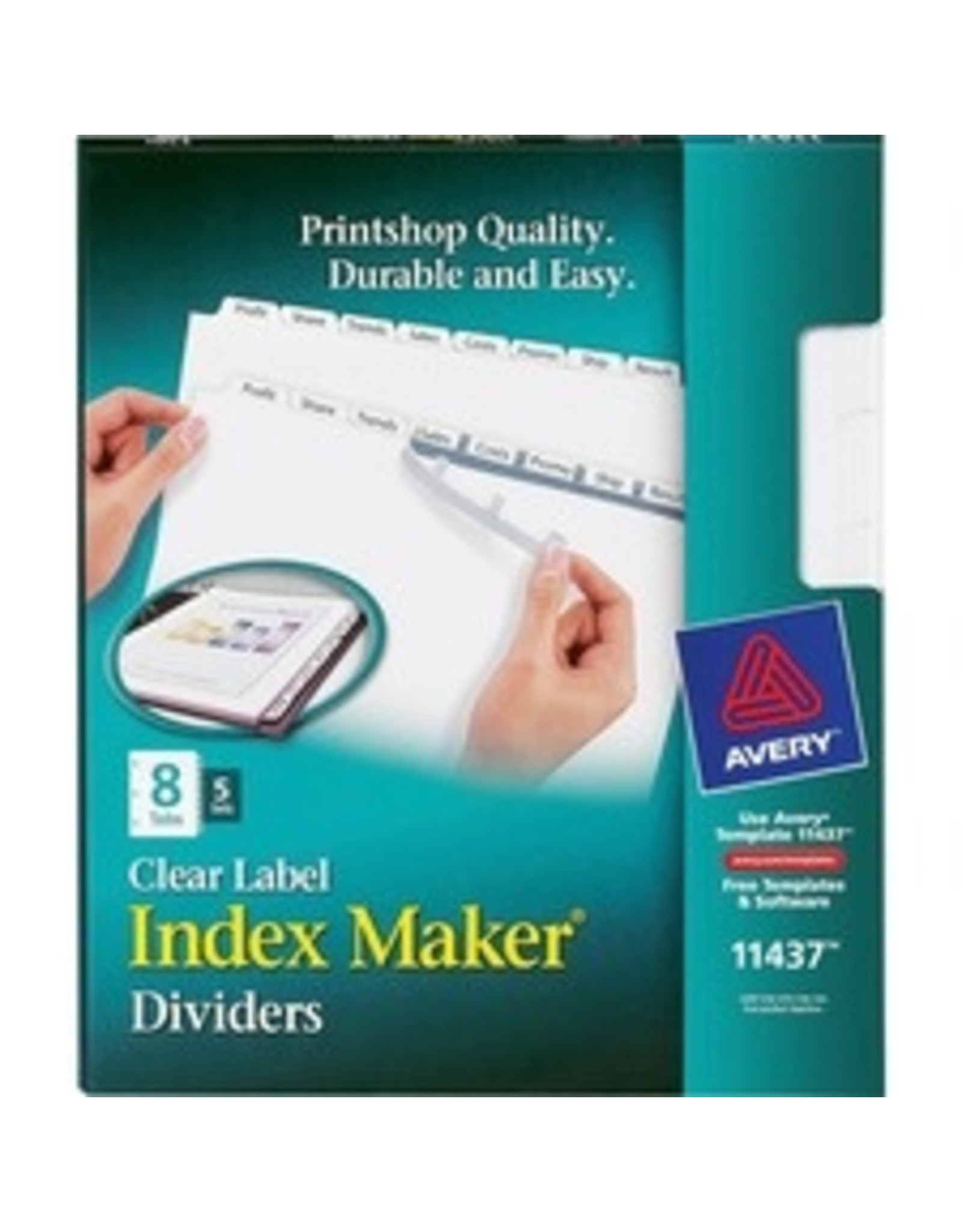 LASER INDEXMAKER 8TAB LTR*5 ST