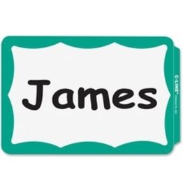 NAME BADGE 3.5x2.25*GN BRDR*1C