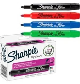 MARKER, FLIPCHART *ASST * 4/ST