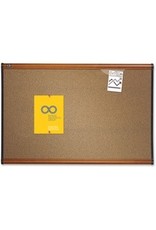 CORK BRD COLOR CHRRY FRM*3'x2'