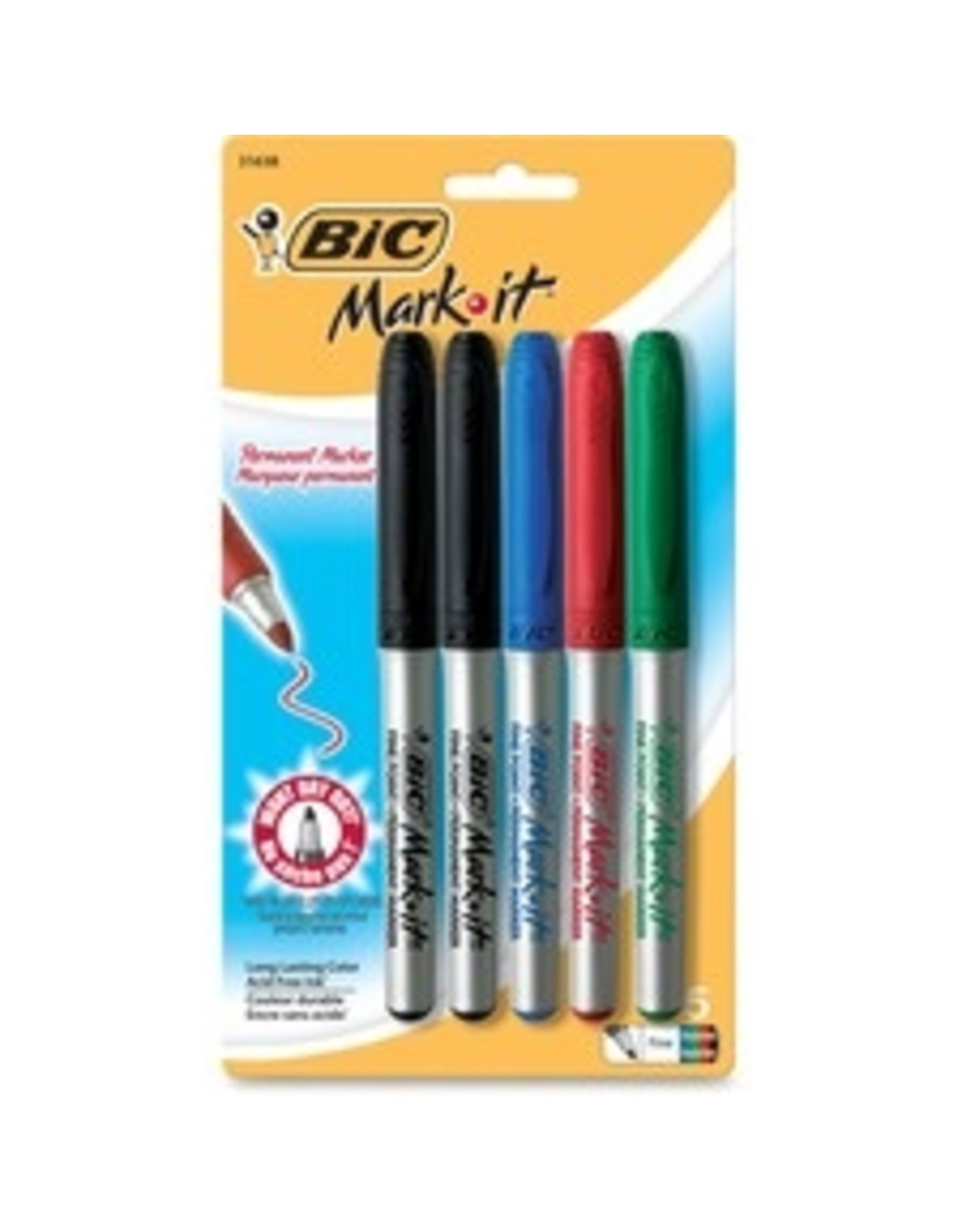 MARKER PERM MARKING FN AST*5pk