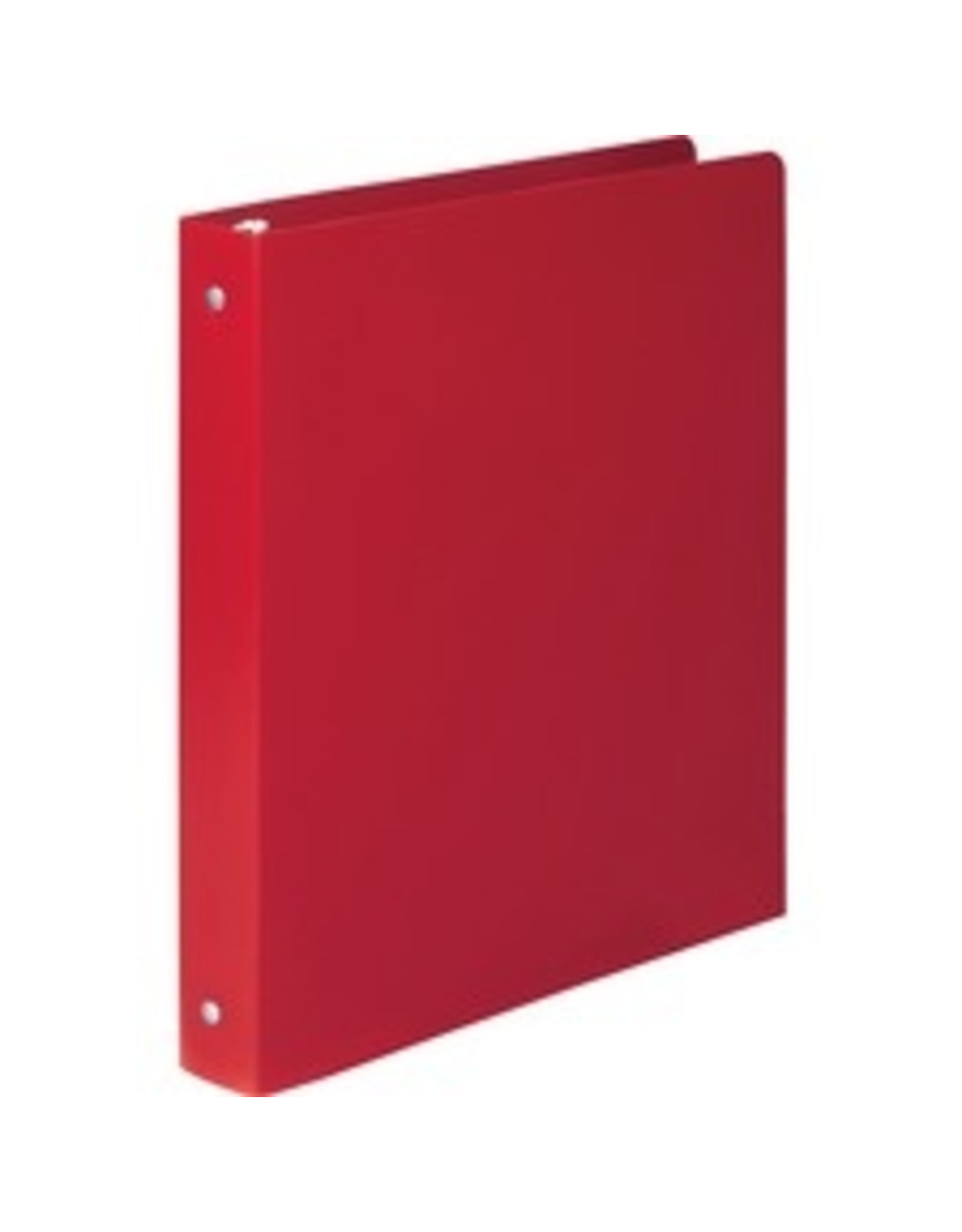 BINDER R-RING POLY .5''  *RED