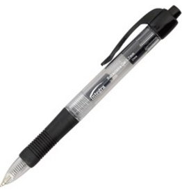 PEN, GEL RTRC 0.7MM*BLCK*12/BX