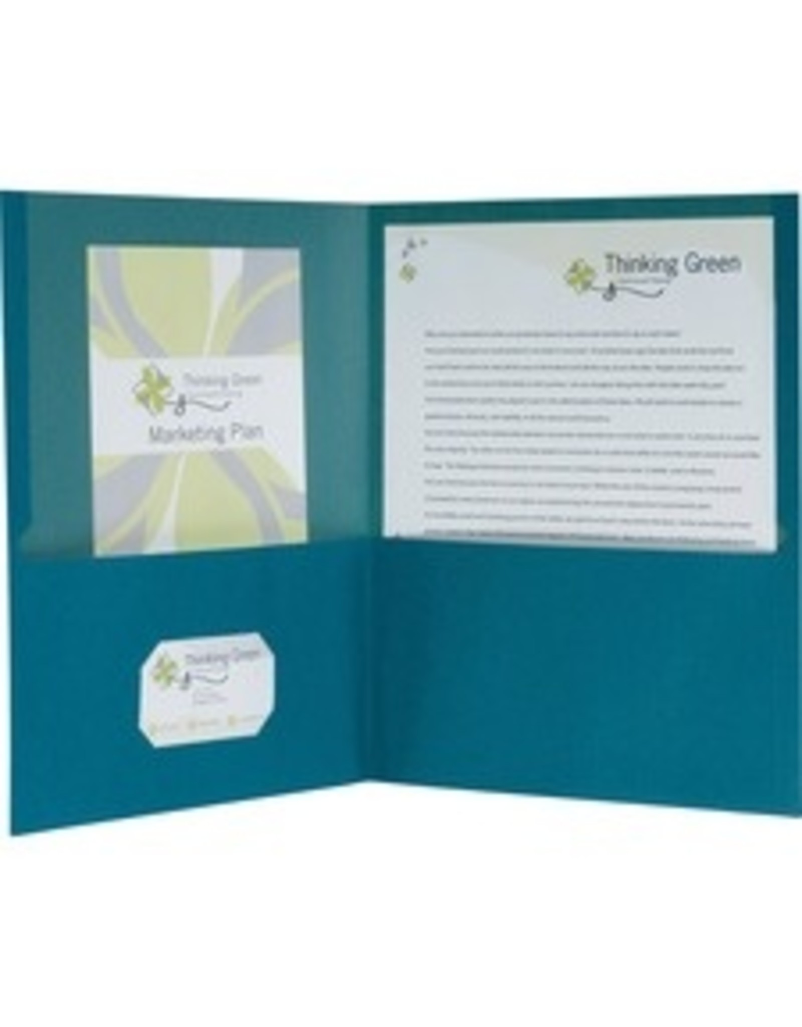 TWIN POCKT PORTFOLIO,BLUE,25bx