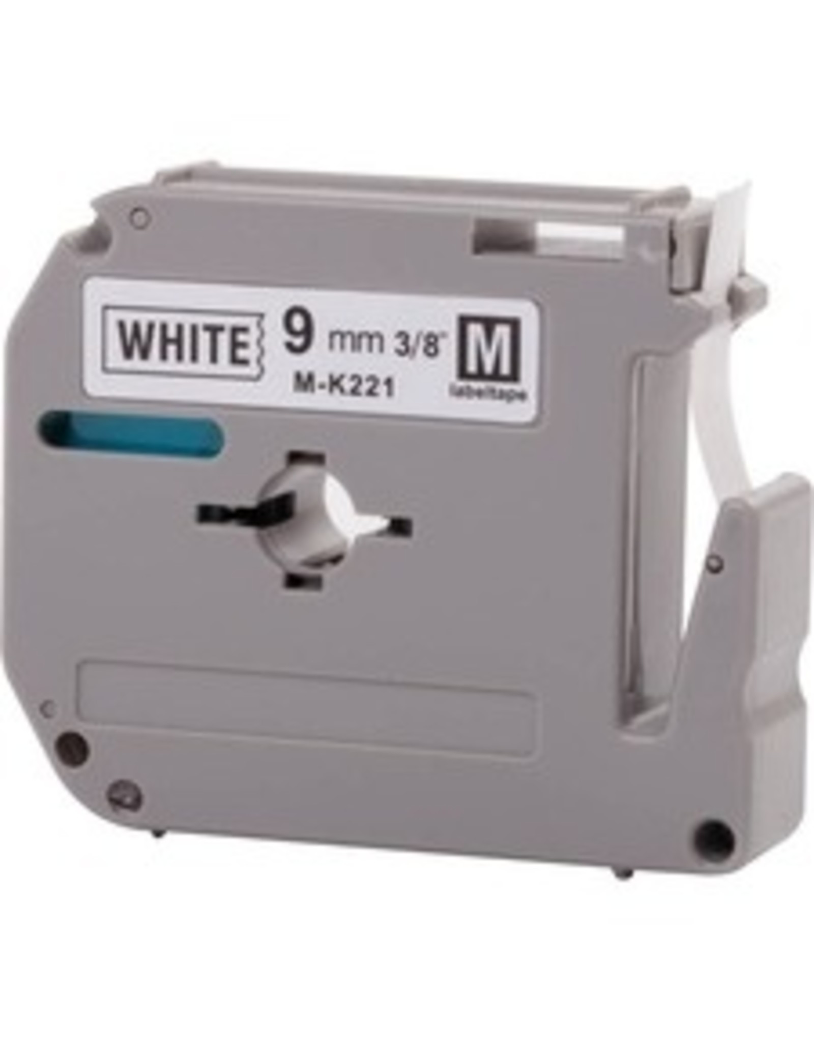 TAPE CASS, 9mm PT100/85*BK/WHT