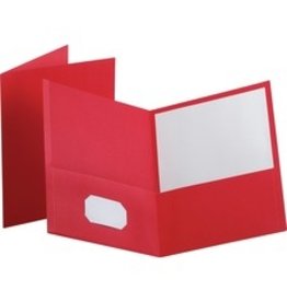 PORTFOLIO, 2 PCKT *RED  *25/BX