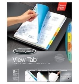 INDEX VIEW TAB DIVIDER*AT*8TAB