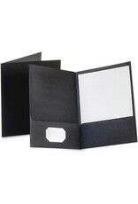 PORTFOLIO, 2PCKT LINEN  *BLACK