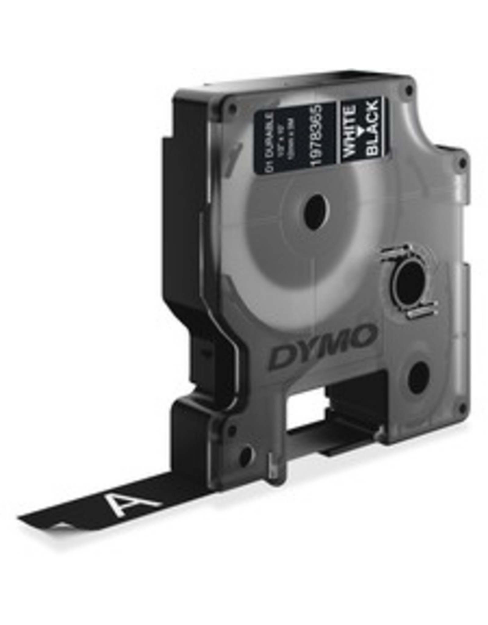 D1 DURABLE 1/2''X10',WH on BLK