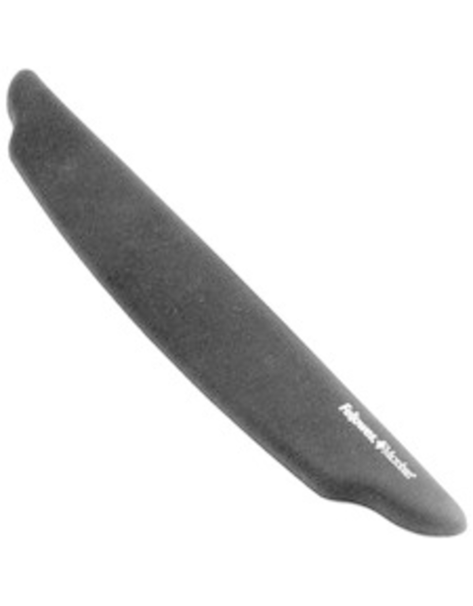 WRIST REST THIN PLUSH BLACK