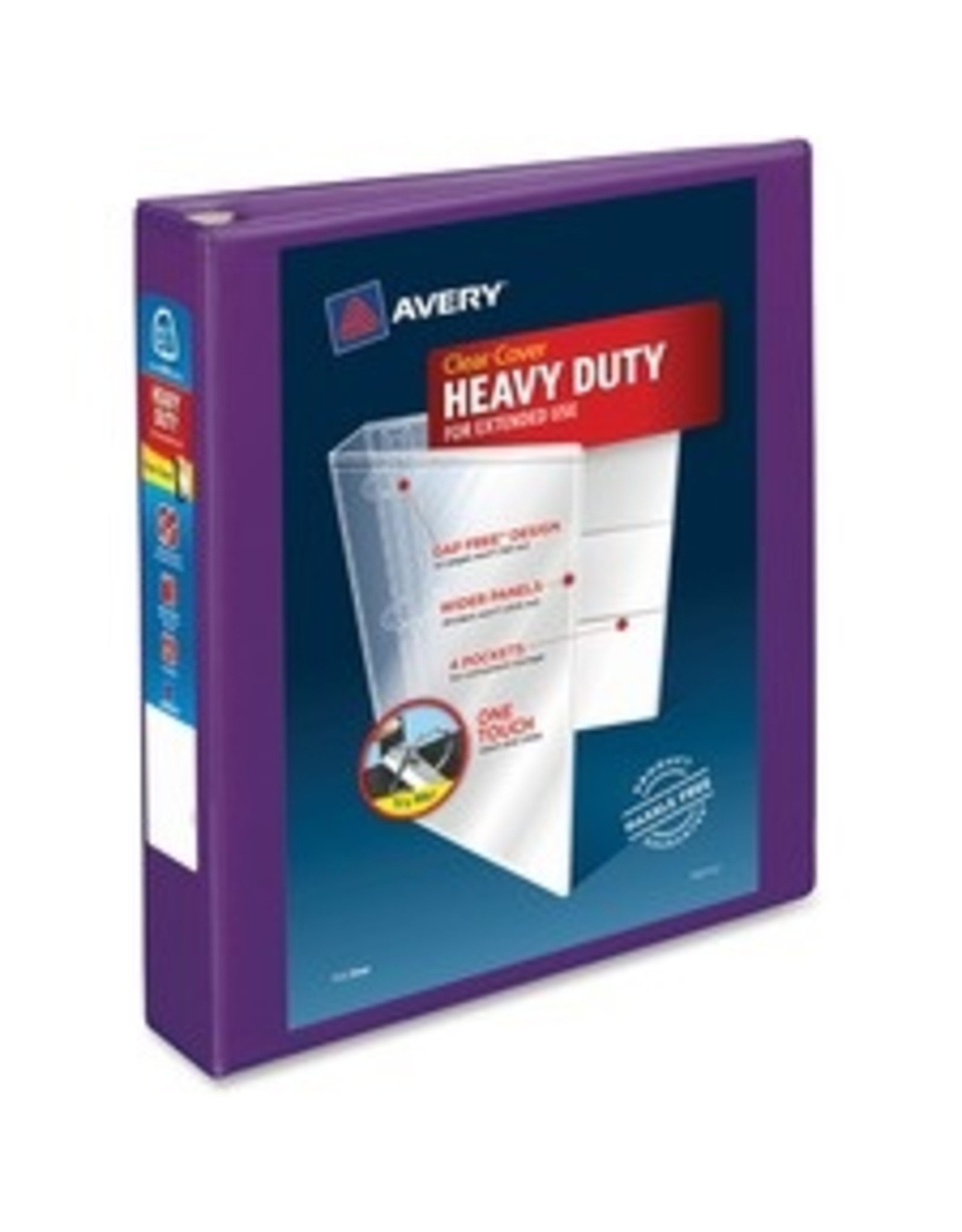 VIEW BNDR HVY D-RNG 1.5''*PURPL