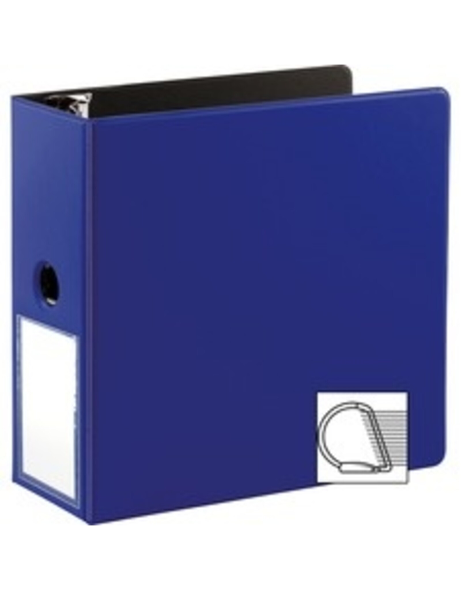BINDER,D-RING,LBLHLDR,5'',NY