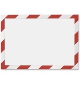 FRAME S/ADH MAGNTC LTR*RED/WHT