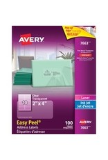 CLEAR ADDRESS LABEL 2X4