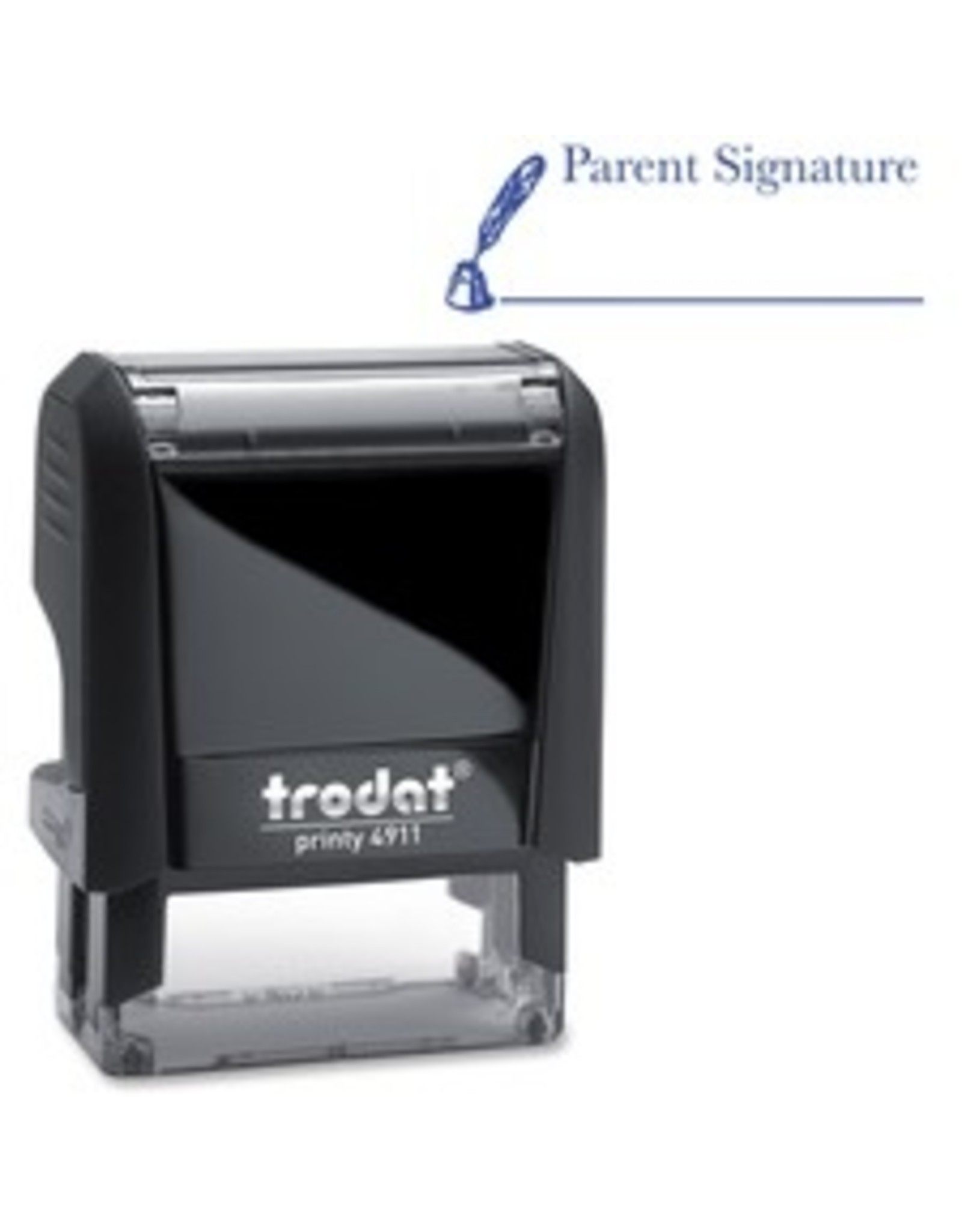 S-PRINTY STAMP*PARENT SIG (BL)