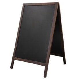 CHALKBRD SIGN A-FRAME DBL-SD