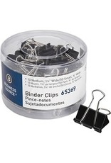 CLIP,BINDER,SM/MED,BLK,60CT