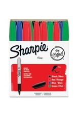 SHARPIE,FINE,ASSORTED,36 BX