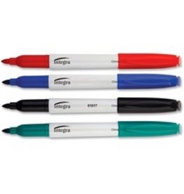 MARKER DRY-ERASE BULLET *4/SET
