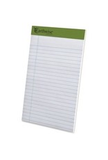 PERF PAD LGL RULE 5x8 WHT*6/PK