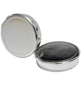 SUPER MAGNETS,1'',SILVER,10/PK