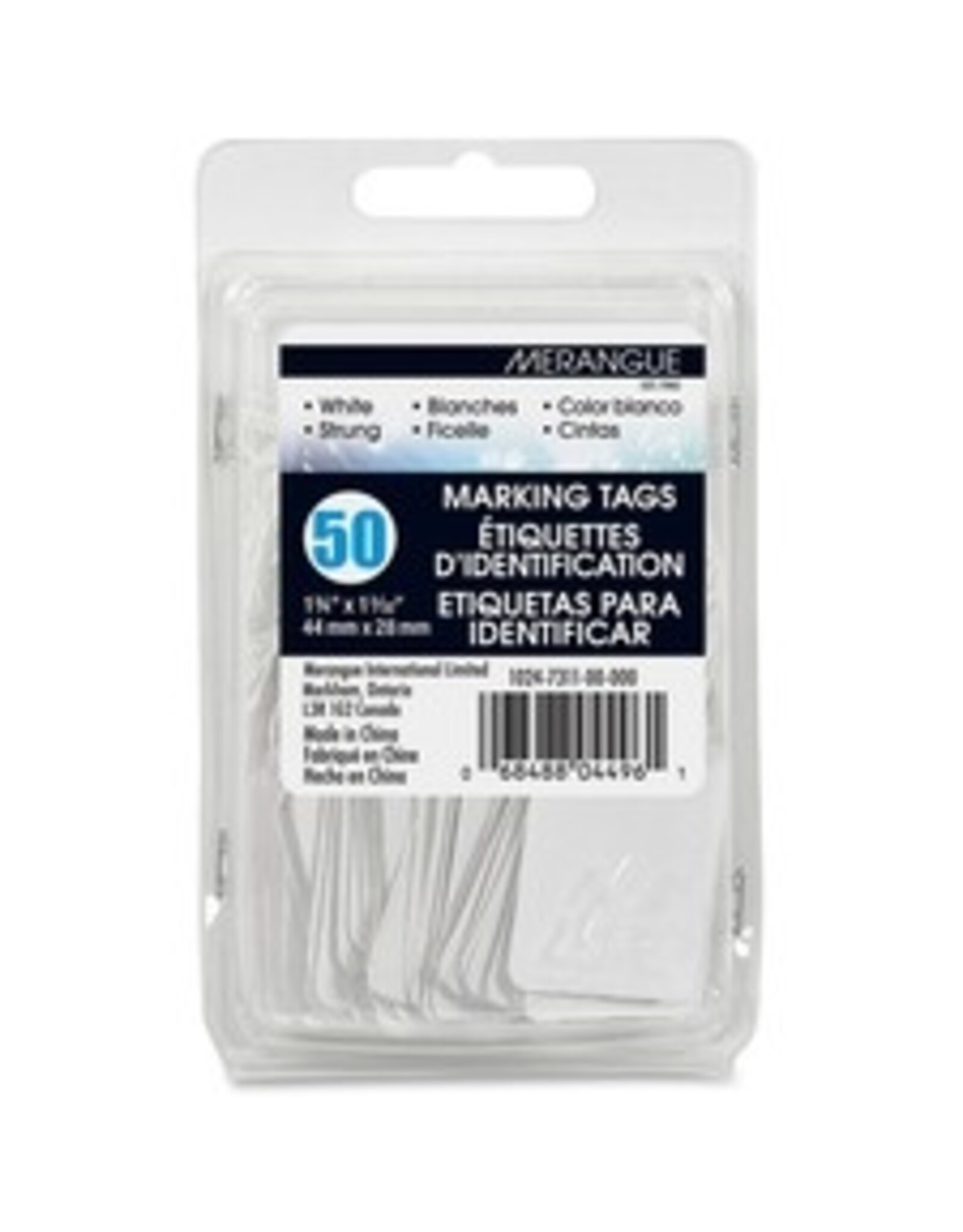 MERCH STRING TAG 1-3/4X1-3/32''