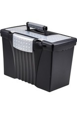 FILEBX LTR/LGL W/COMPART*BLACK