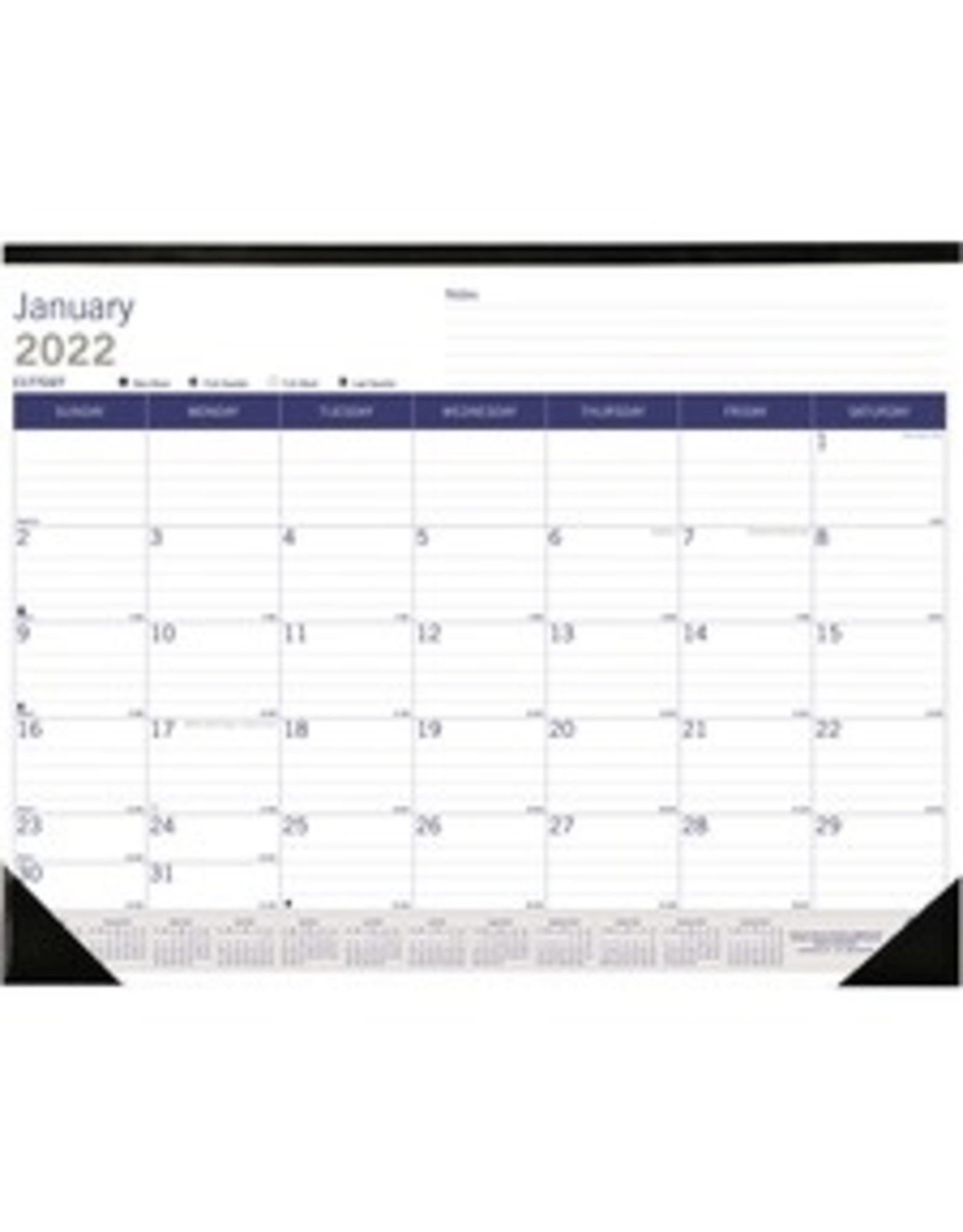 DESK PAD MNTH DURAGLOBE *2023