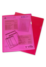 POLY VIEW FLDR LTR*RED  *10/PK