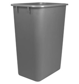 WASTEBASKET LRG 39 LITRE*BLACK