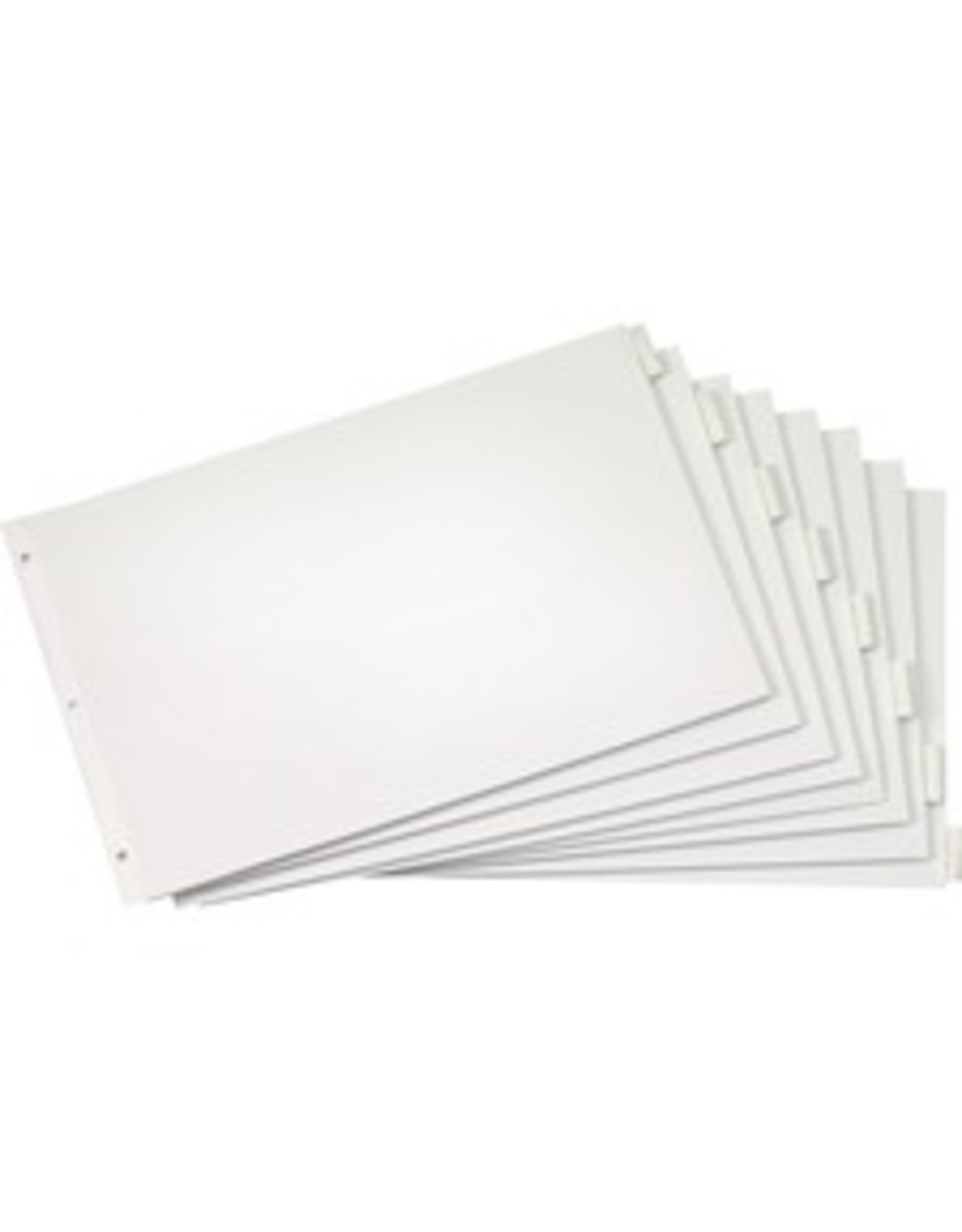 INDEX 11x17 INSERT 8TAB CLEAR