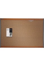CORK BRD COLOR CHRRY FRM*4'x3'