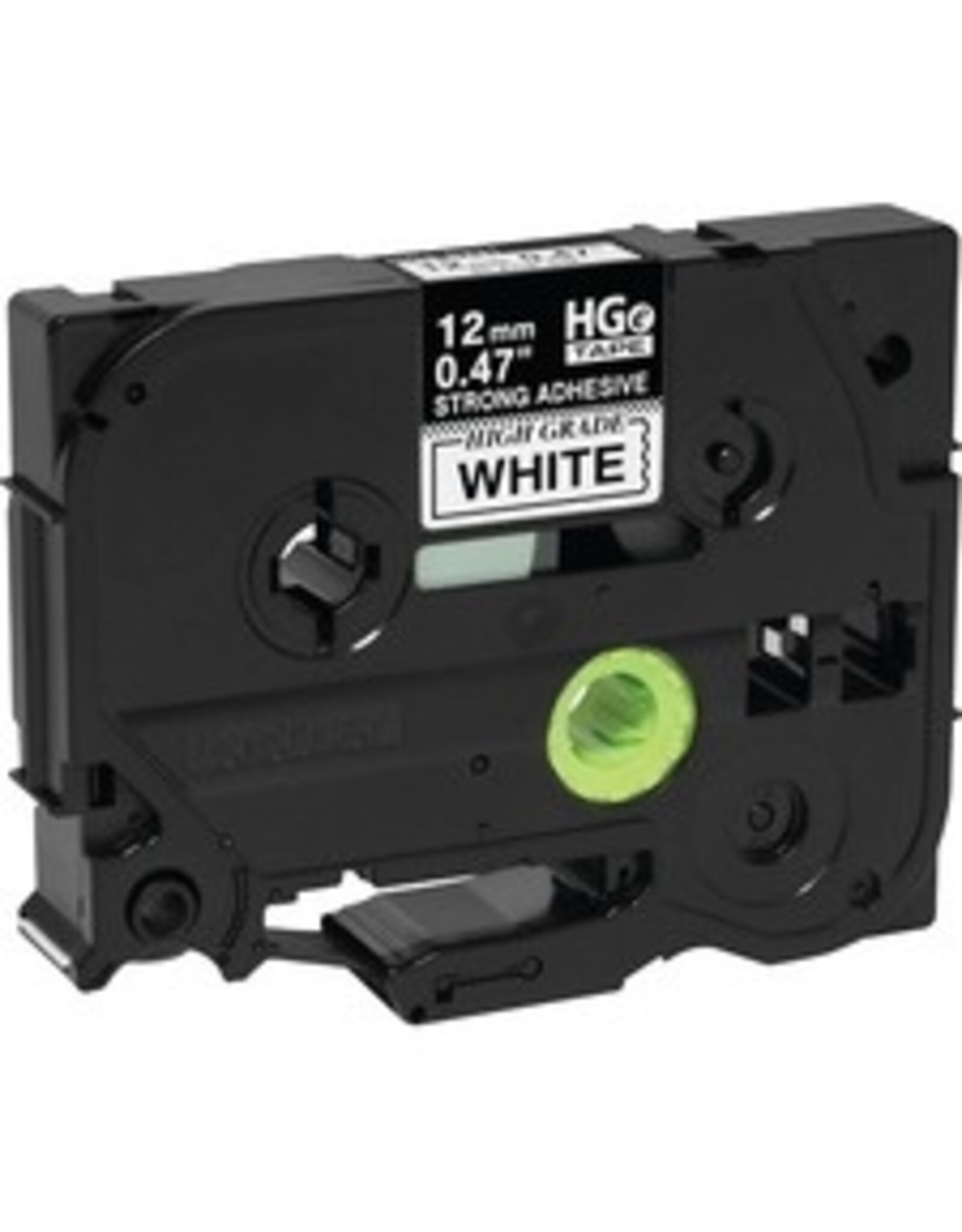 TAPE STRONG ADHES 12mm BLK/WHT