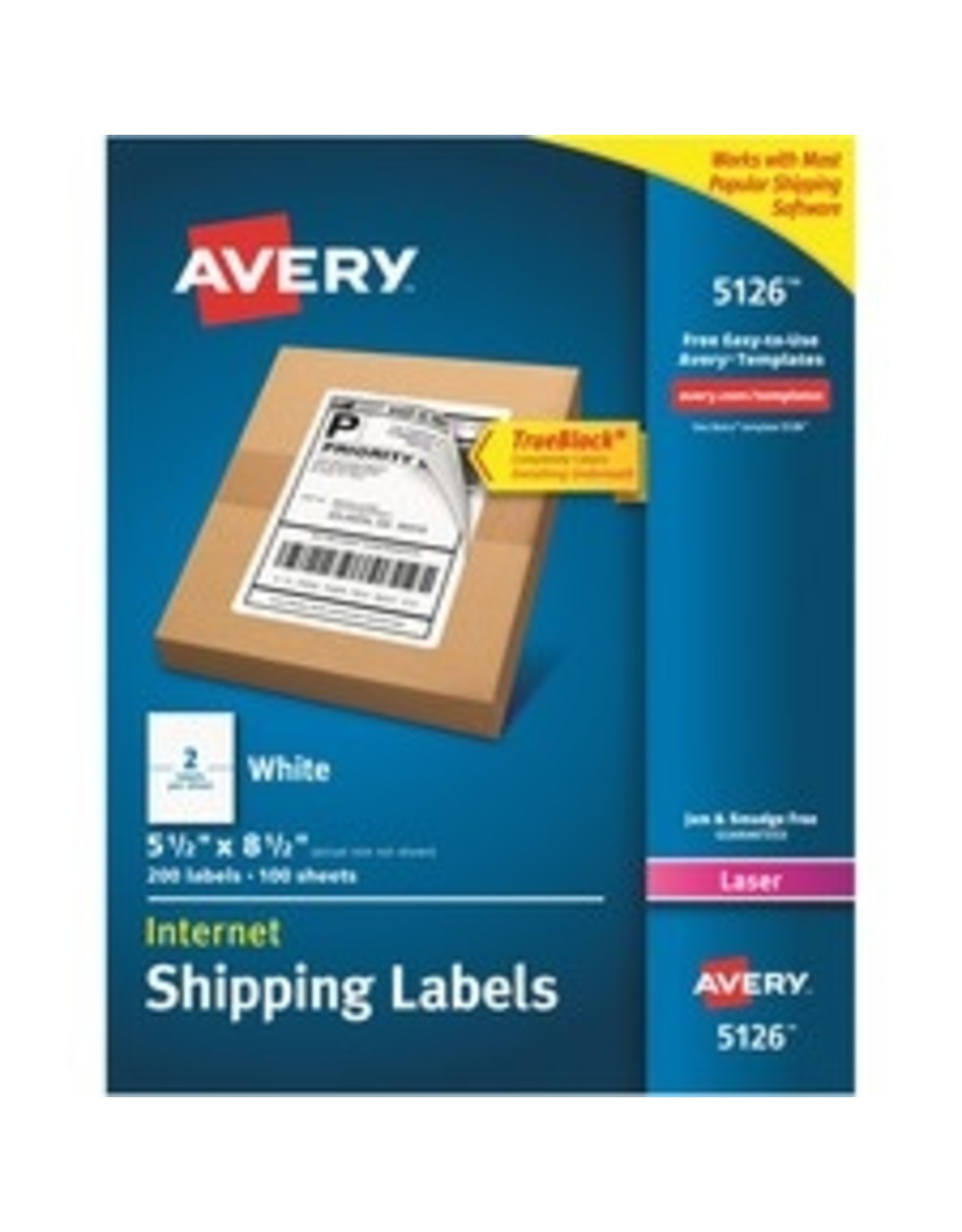 LABEL SHIP TRUEBLOCK 5.5x8.5