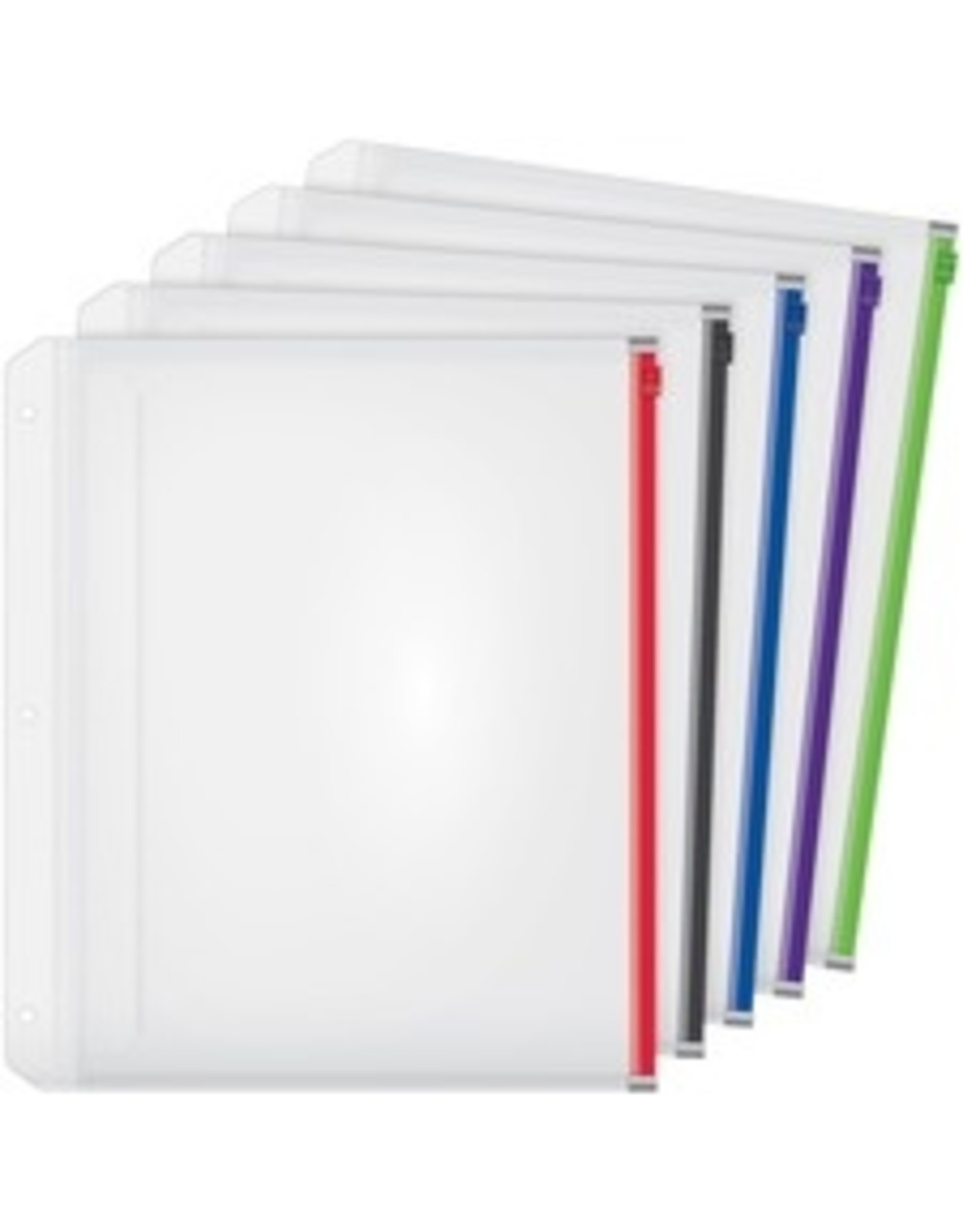 EXP ZIP BIND PKT 1/2 5PK*ASSO