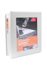 BINDER D-R PLN CUSTM 3'' *WHITE