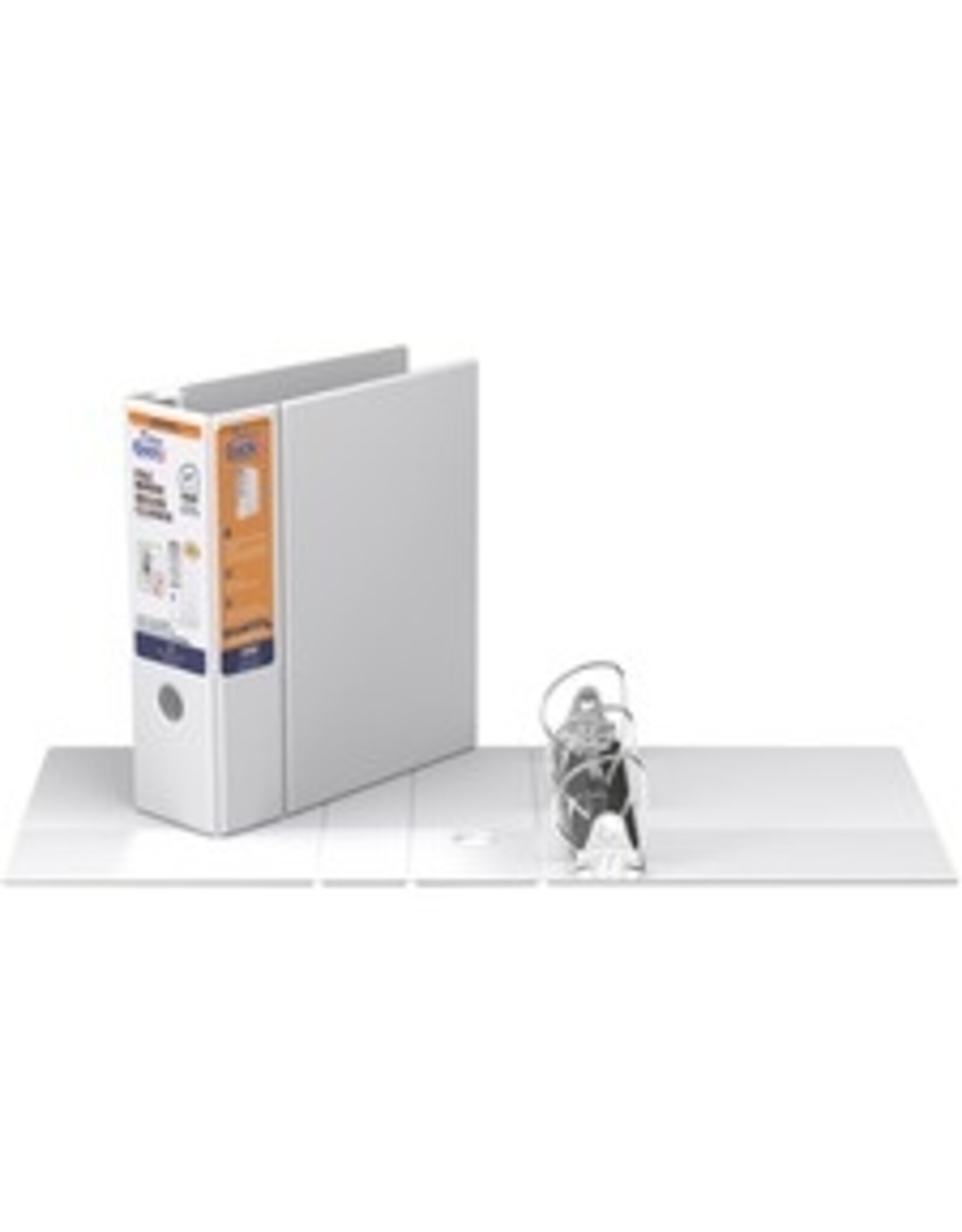 BNDR DLX QUICKFIT D-R 4''*WHITE