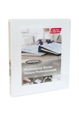 BINDER R-R SNGL TOUCH .5*WHITE