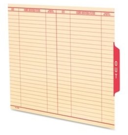 OUT GUIDE END TAB LTR   *