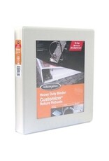 BINDER D-R PLN CUSTM 1'' *WHITE
