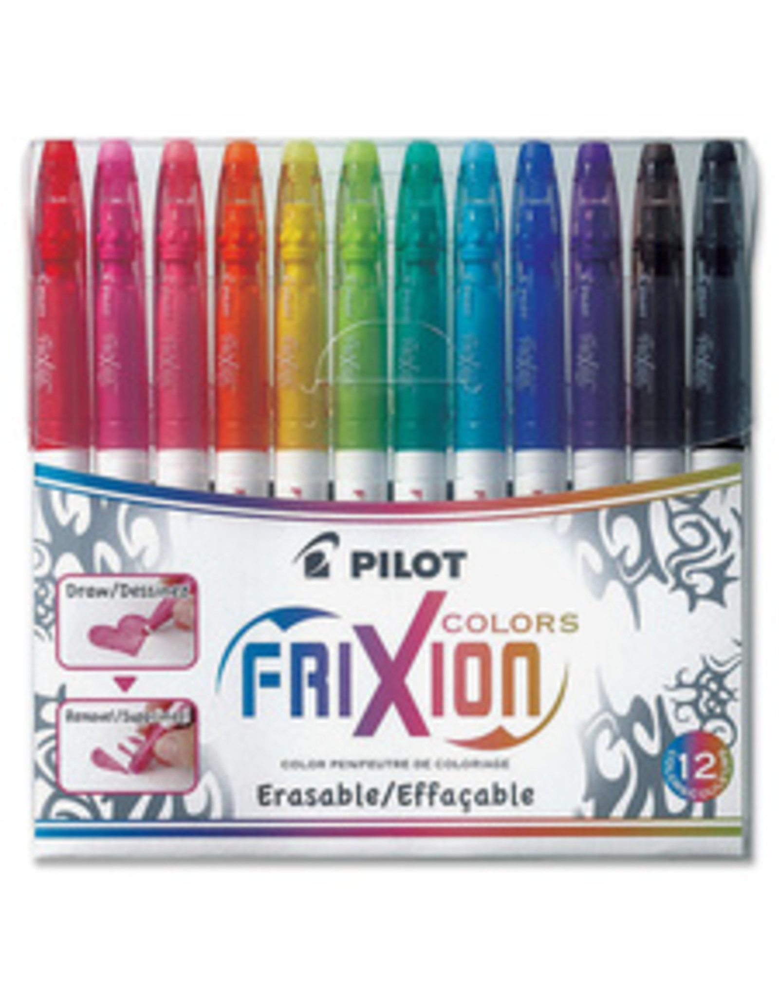 MARKER ERAS FRIXION COLOR*12st