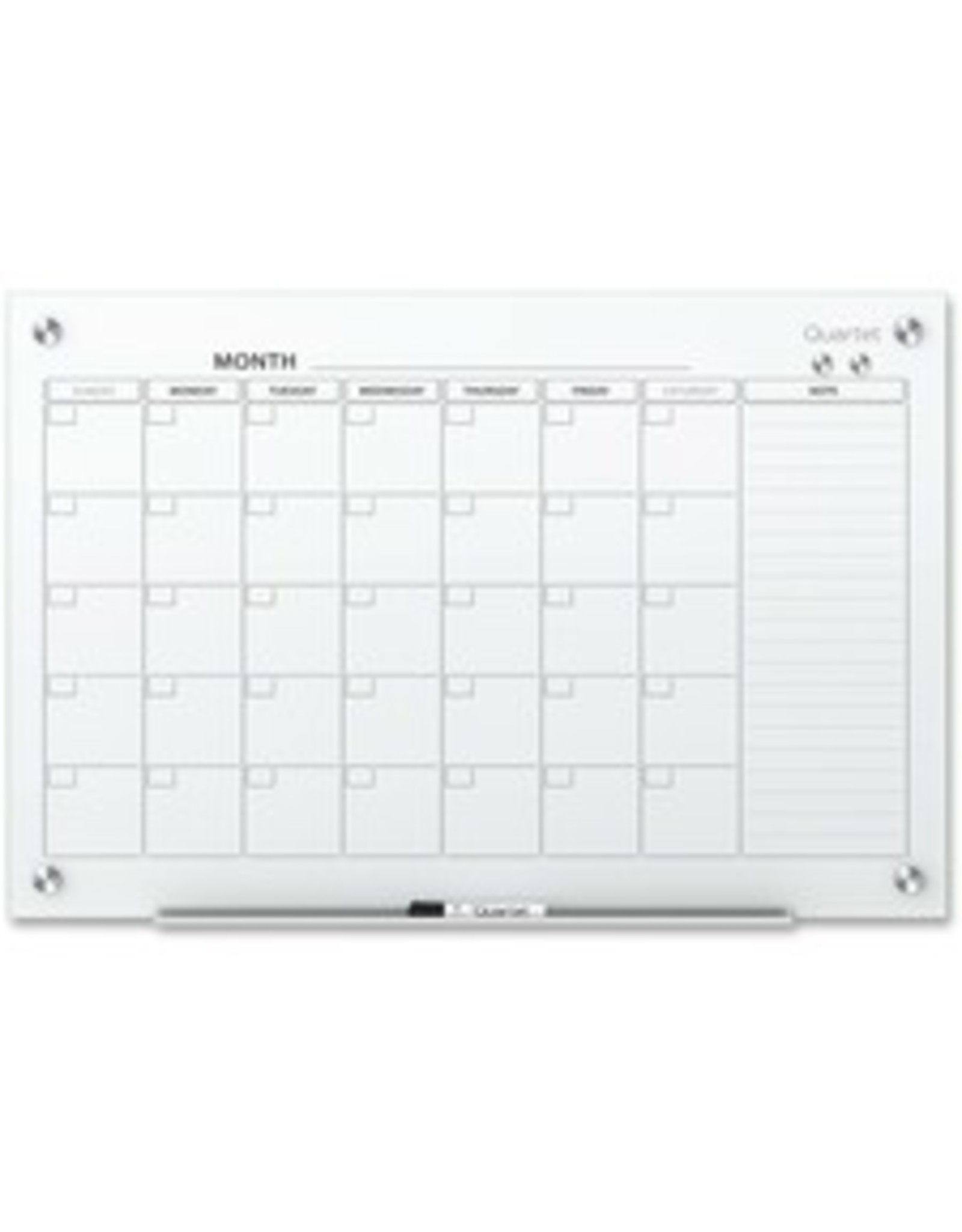GLASS BRD INFINITY CALENDR*3x2