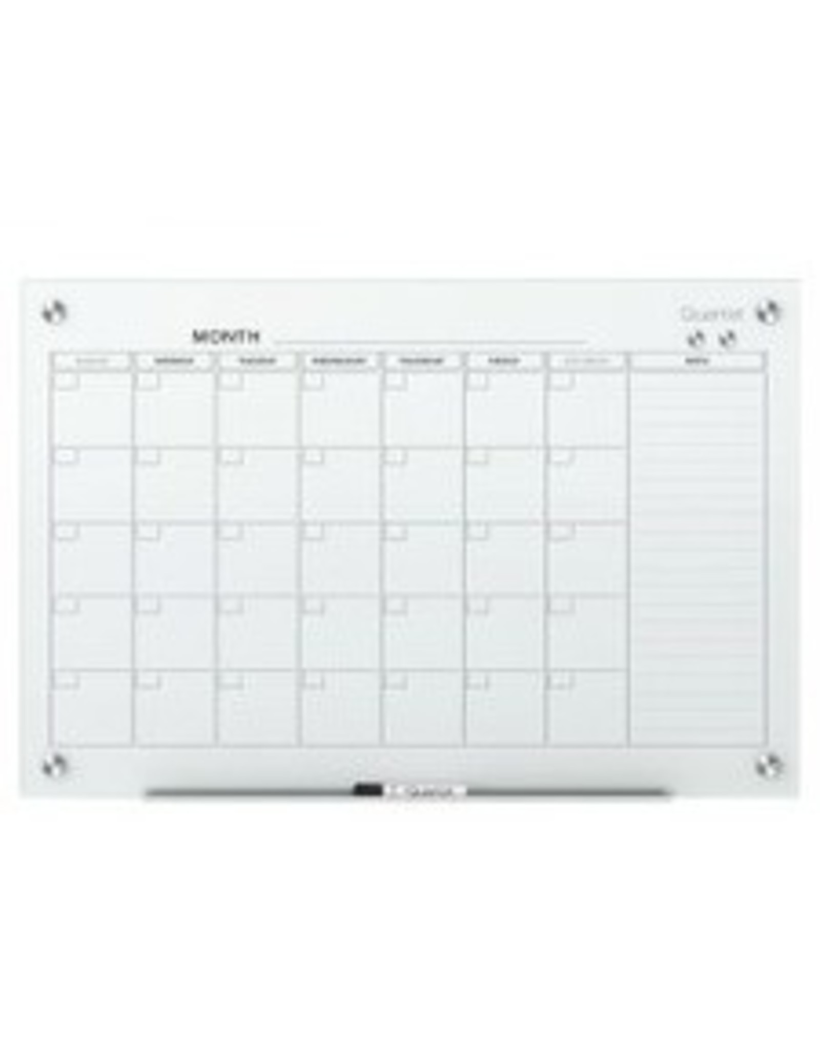 GLASS BRD INFINITY CALENDR*4x3