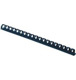 PLASTIC BIND COMBS 1/4'' NAVY