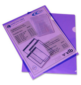 POLY VIEW FLDR LTR*PURPL*10/PK