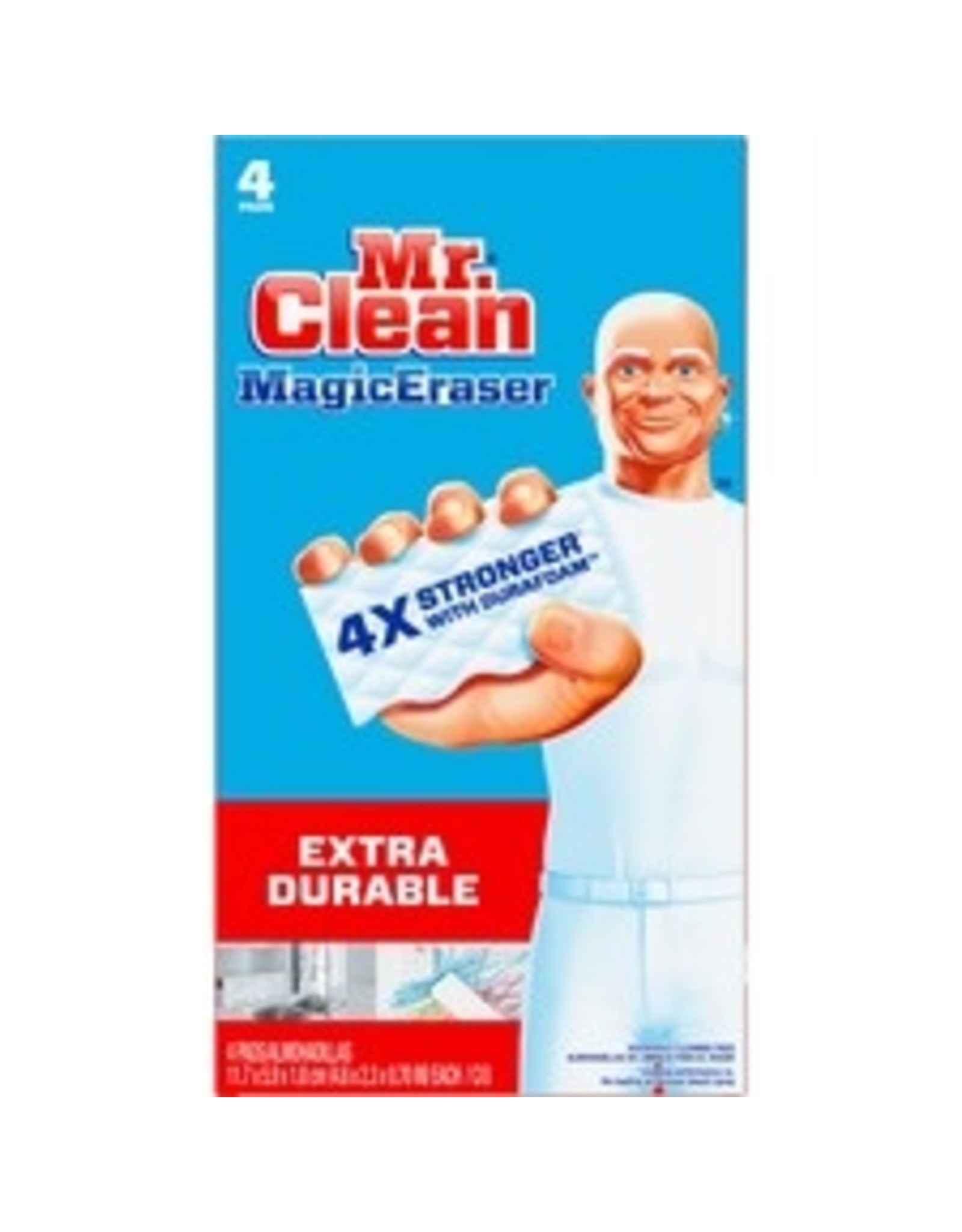 MAGIC ERASR MR.CLEAN XPWR,4bx