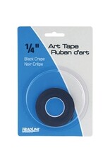 TAPE ART AHDES 1/4'' BLACK