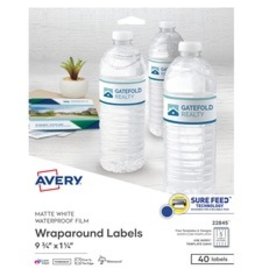 LABEL WRAP AROUND 9.75X1.25*40